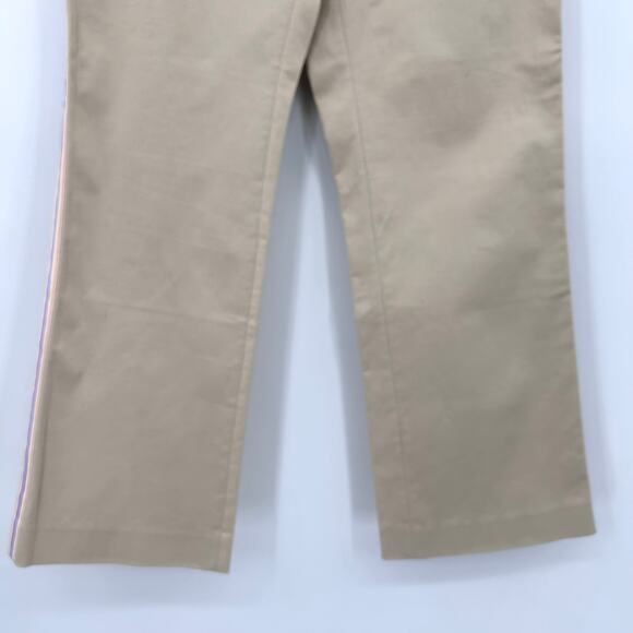 Vintage Lilly Pulitzer Chino Pants Tuxedo Side Stripe Straight Leg Womens Sz 2 - Picture 6 of 11